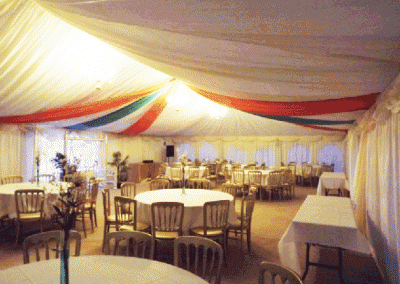 yorkshire marquee event decor