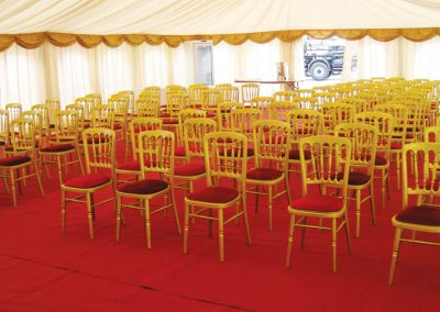 marquee chair hire yorkshire