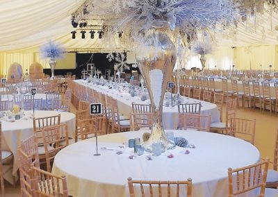 winter interior marquee design